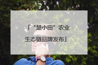 “楚小田”农业生态链品牌发布