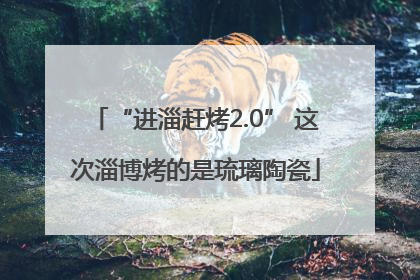 “进淄赶烤2.0” 这次淄博烤的是琉璃陶瓷