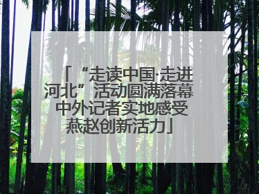 “走读中国·走进河北”活动圆满落幕 中外记者实地感受燕赵创新活力