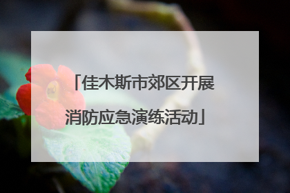佳木斯市郊区开展消防应急演练活动