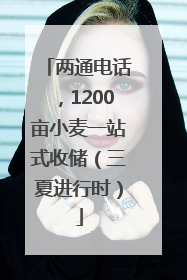 两通电话，1200亩小麦一站式收储（三夏进行时）
