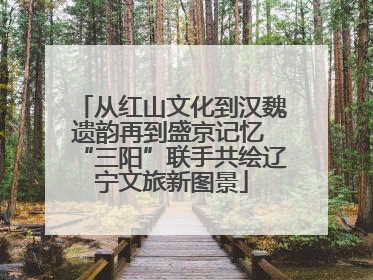 从红山文化到汉魏遗韵再到盛京记忆 “三阳”联手共绘辽宁文旅新图景