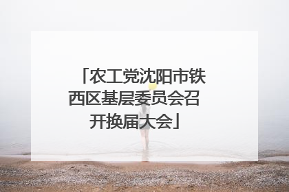 农工党沈阳市铁西区基层委员会召开换届大会