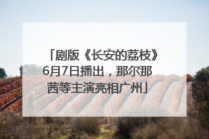 剧版《长安的荔枝》6月7日播出，那尔那茜等主演亮相广州