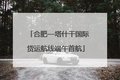 合肥—塔什干国际货运航线端午首航