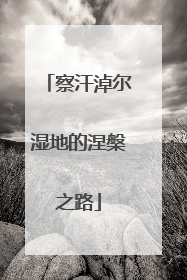 察汗淖尔湿地的涅槃之路