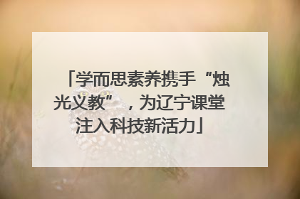 学而思素养携手“烛光义教”，为辽宁课堂注入科技新活力