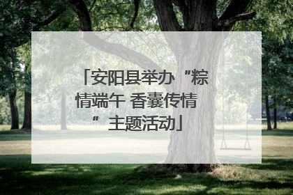 安阳县举办“粽情端午 香囊传情”主题活动