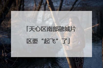 天心区南部融城片区要“起飞”了