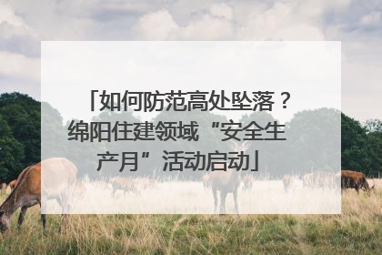 如何防范高处坠落？绵阳住建领域“安全生产月”活动启动