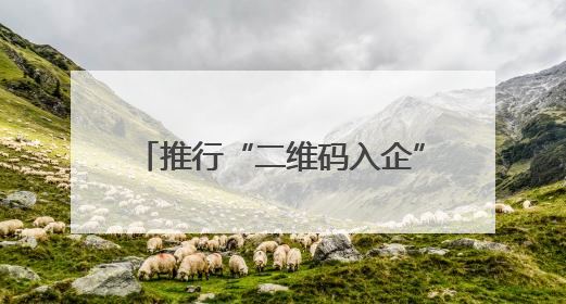 推行“二维码入企”制度 信阳市为企安上“电子守门人”
