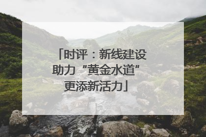 时评：新线建设助力“黄金水道”更添新活力