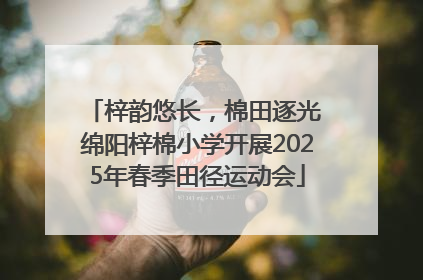 梓韵悠长，棉田逐光 绵阳梓棉小学开展2025年春季田径运动会