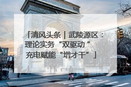 清风头条｜武陵源区：理论实务“双驱动 ” 充电赋能“增才干”