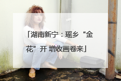 湖南新宁：瑶乡“金花”开 增收画卷来