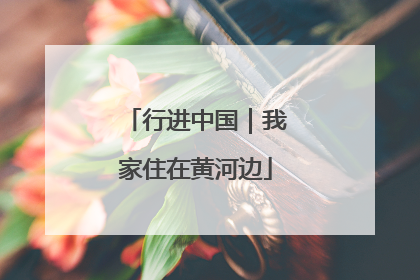 行进中国｜我家住在黄河边