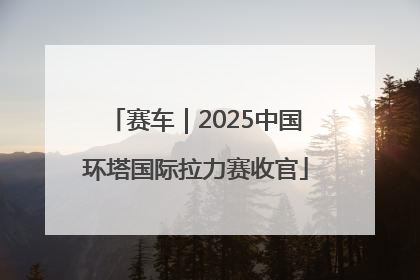 赛车｜2025中国环塔国际拉力赛收官