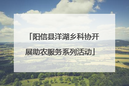 阳信县洋湖乡科协开展助农服务系列活动