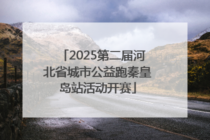 2025第二届河北省城市公益跑秦皇岛站活动开赛